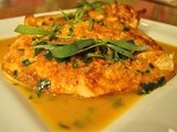 Sautéed chicken breasts with tarragon