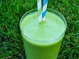 Spinach & nut smoothie