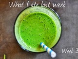 What i ate last week