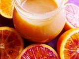 A seductive blood orange curd