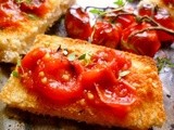 A simple pleasure: tomatoes on toast (pan con tomate)