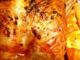 Another good sunday lunch: spatchcocked chicken in a smoky lemon marinade