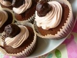 Chocolate and cherry loveliness: black forest cupcakes