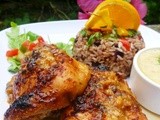 Cuban roast chicken with sour orange mojo sauce