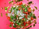 Herb and tomato salsa