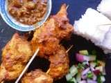 Malaysian chicken satay