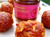 My life just got a little spicier! sainsbury's harissa paste and mini lamb burgers