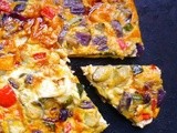 Roasted vegetable frittata