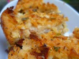 Stuffed again! feta and sundried tomato bread pudding