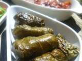 Stuffed vine leaves