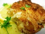 Tartare sauce-inspired fish cakes