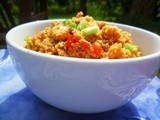 The last gasp of summer and a delicious seasonal salad: kisir (bulgar wheat salad)