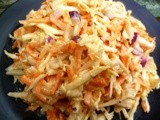 What do you get when you cross celeriac rémoulade with coleslaw? a wonderful winter salad