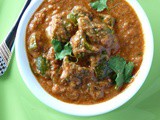 Capsicum masala gravy curry