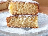 Eggless simple cake/plain vanilla sponge cake(basic)