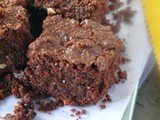 How to make eggless chocolate brownie at home