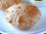 How to make puffy poori /puri recipe