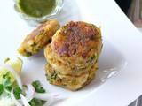 How to make simple aloo tikki /with potato and peas