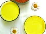 How to make Turmeric milk/Manjal pal/Haldi milk-marudhuskitchen