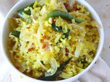 How to prepare aval upma /poha/beaten/flatted rice upma