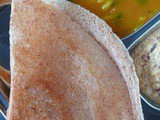 How to prepare chola dosai /sorgam (jowar) dosa