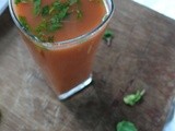 How to prepare mixed fruit juice with carrots /fruit juice recipe