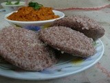 How to prepare ragi idli – ragi idli recipe – marudhuskitchen