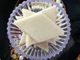 Indian sweet kaju katli /cashewnut katli