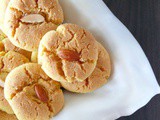 Kesar nankhatai biscuits/eggless Indian cookies(nankatai)