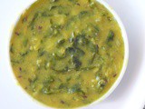 Palak ki dal recipe /dal palak with moong dal