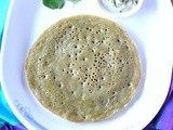 Pea eggplant recipe (Dosa)/thuthuvalai dosai
