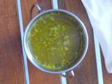 Recipe for garlic rasam /poondu rasam south indian style without dal