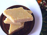 Seven cup cake sweet recipe / easy 7 cup burfi