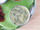 Siru keerai kulambu /Keerai sambar/keeraiKuzhambu with dal