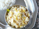 Stir fry cabbage /south indian style cabbage(muttaikose)poriyal