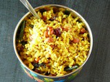 Tamarind poha recipe / puli aval