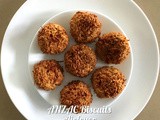 Vegan anzac Biscuit Airfryer