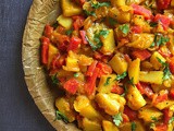 Aloo Gajar Sabzi | Aloo Gajar Sabji | Potato Carrot Curry Recipe