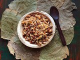 Arisi Sundal | Rice Sundal | Traditional Tamil Nadu Tiffin Recipe| Gluten Free and Vegan Recipe