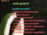 Ash Gourd Recipes | Health benefits of Ash Gourd | Food Facts By Masterchefmom