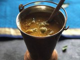 Capsicum Sambar | Bell Pepper Sambar | Bell Pepper Tamarind Dal from Tamil Nadu | Gluten Free and Vegan