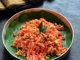 Carrot Kosumalli Recipe | Carrot Moong Dal Kosambari | South Indian Style Carrot Salad | Gluten Free and Vegan Recipe