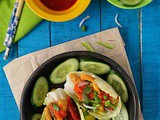 Chinese Tacos (Salad Taco with Hot and Sweet Vegetables ) Fusion Recipe | Gluten Free and Vegan Recipe | How to make Tacos at Home | Stepwise Pictures | Quick and Easy Recipe