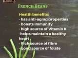 French Beans Recipes | Health Benefits of French Beans | Food Facts by Masterchefmom