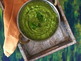 Green Chutney Recipe | Green Chutney with Coconut | Gluten Free and Vegan Recipe