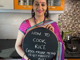 How to cook Rice | 4 Easy Steps to Cook Rice Perfectly | Masterchefmom