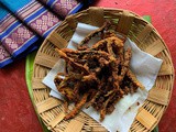 Karela Na Khalwa | Gujarati Style Bitter gourd Fries | Bitter gourd Pakoda | Gluten Free and Vegan