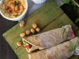 Lebanese Wrap | How to make Lebanese Wrap At Home | Vegan Recipe | Stepwise Pictures | Quick and Healthy Recipe