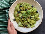 Masterchefmom's Green Goddess Apple Salad | Apple Salad With a Creamy Spinach Dressing Sauce | Green Goddess Apple Salad Recipe|Gluten Free And Vegan Recipe