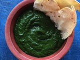 Palak Chutney | Spinach Dip for Snacks | Quick and Healthy Dips by Masterchefmom